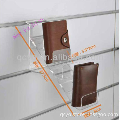 New fashion acrylic customized bag display cabinet
